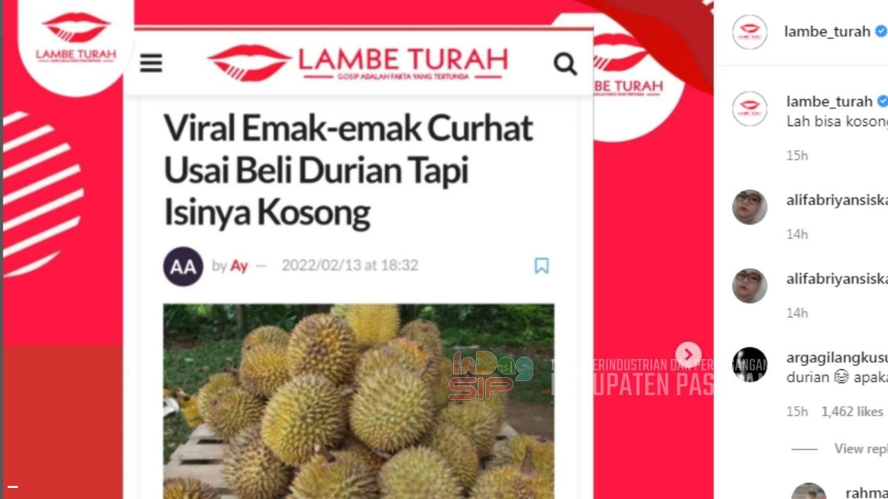 Viral, Video Emak-emak ditipu durian bekas di Pasar Wisata Cheng Ho, Kadisperindag minta maaf dan ambil tindakan